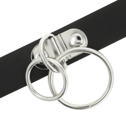 Coquette Collier Coquette Double Anneaux